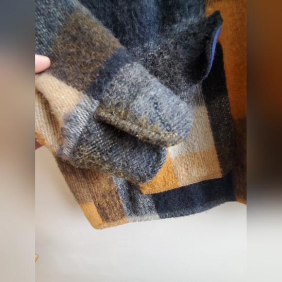 Vintage Shacket shirt like jacket rare and warm unisex Large - Picture 5 of 14